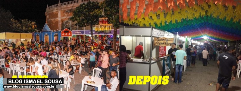 Cidadela Junina abre com atraso e recebe criticas pela mudanÃ§a radical no formato