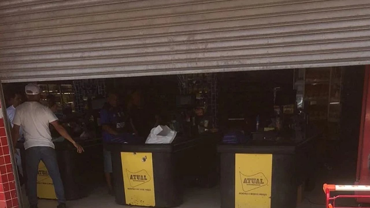 Segurança e cabo da PM são mortos em supermercado de Ielmo Marinho