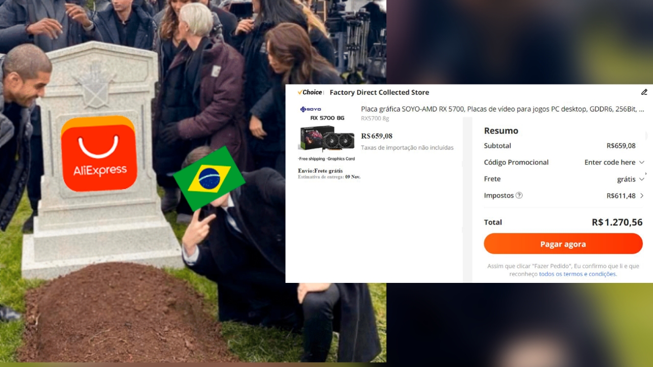 A taxação do amor já está em vigor no AliExpress