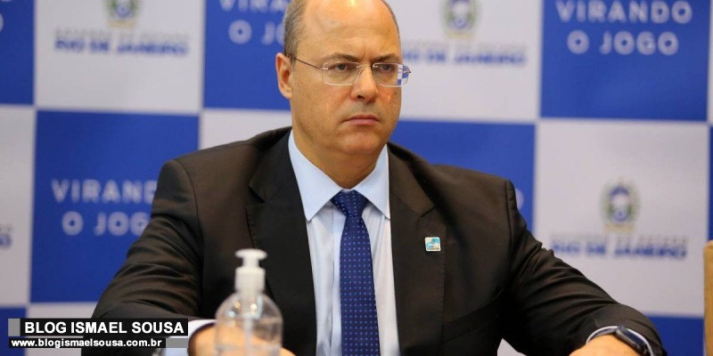 A casa de Witzel caiu!
