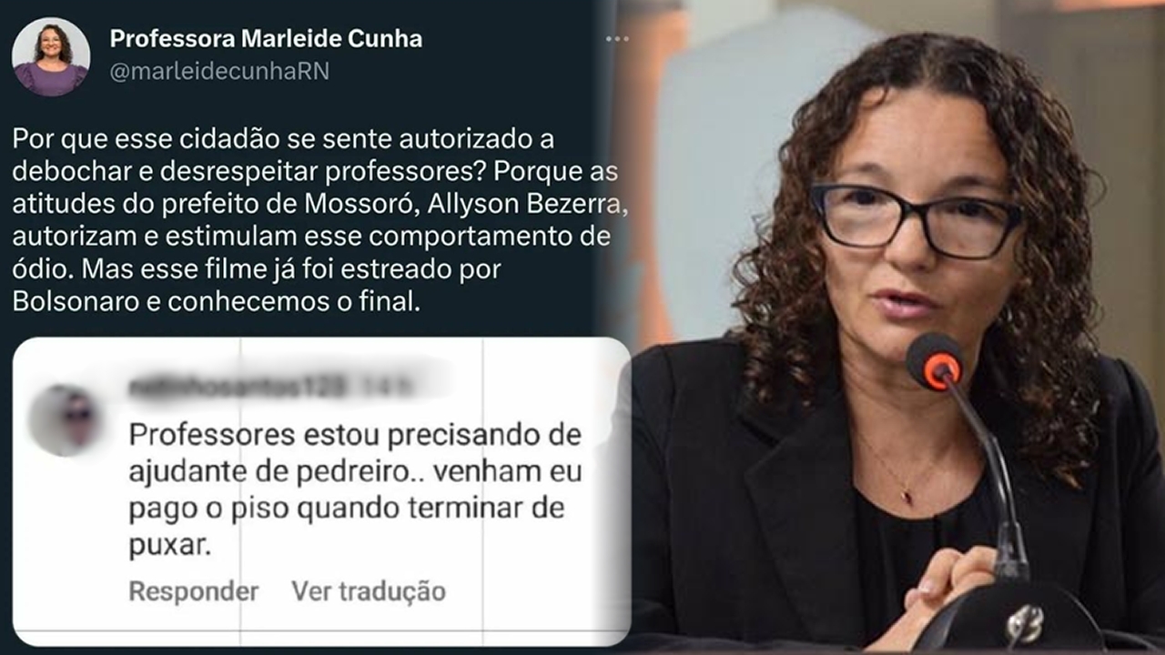 Vereadora do PT culpa Bolsonaro por deboche de internauta contra professores em greve
