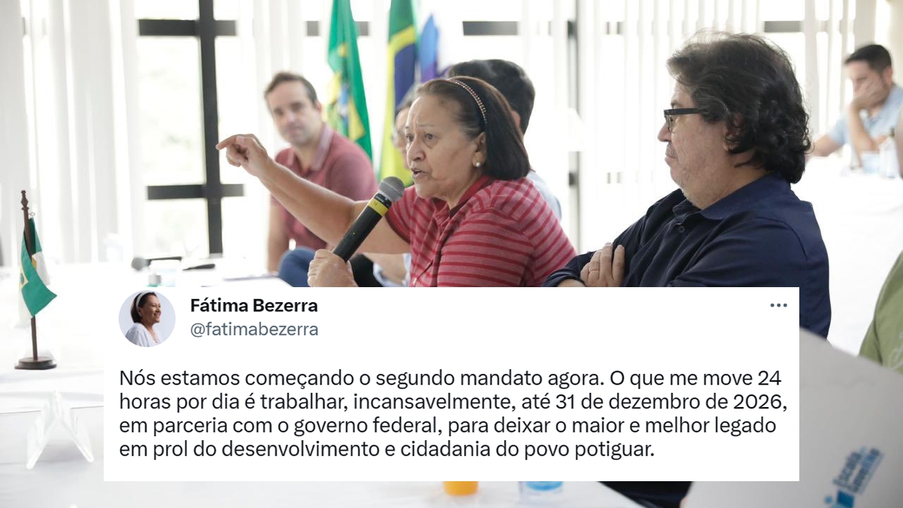 Agora vai: Com 5 meses de atraso, Fátima finalmente anuncia o começo de seu segundo mandato 