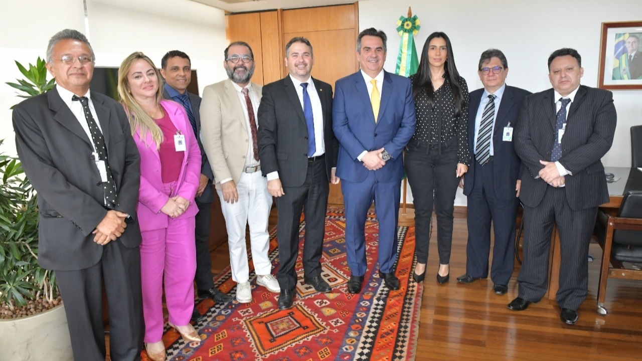 Nominata do Progressistas é apresentada ao ministro Ciro Nogueira, em Brasília