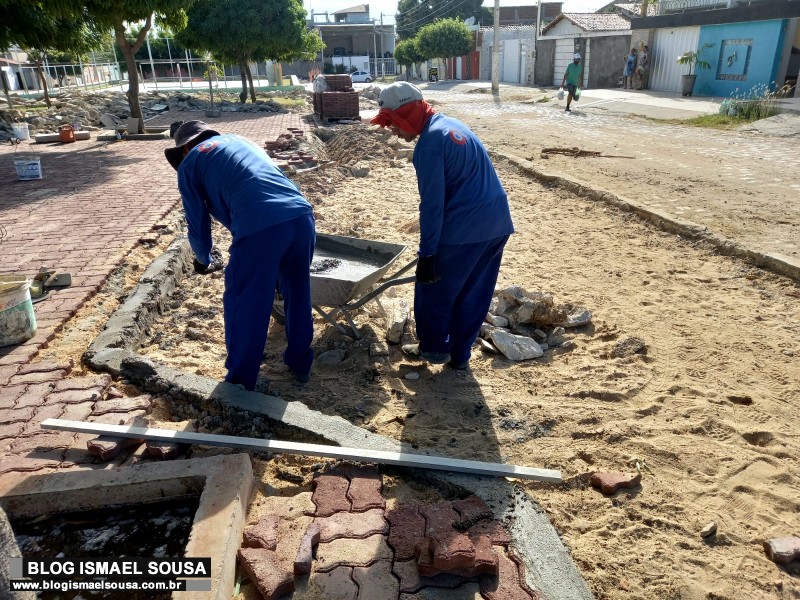 Obras em praça do Abolição III ofertarão uma série de benefícios à comunidade