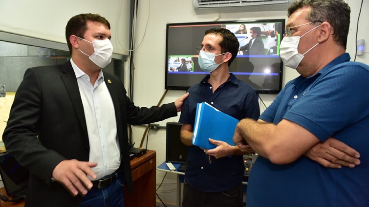Coordenador de Engenharia da EBC realiza visita técnica na TV Câmara de Mossoró
