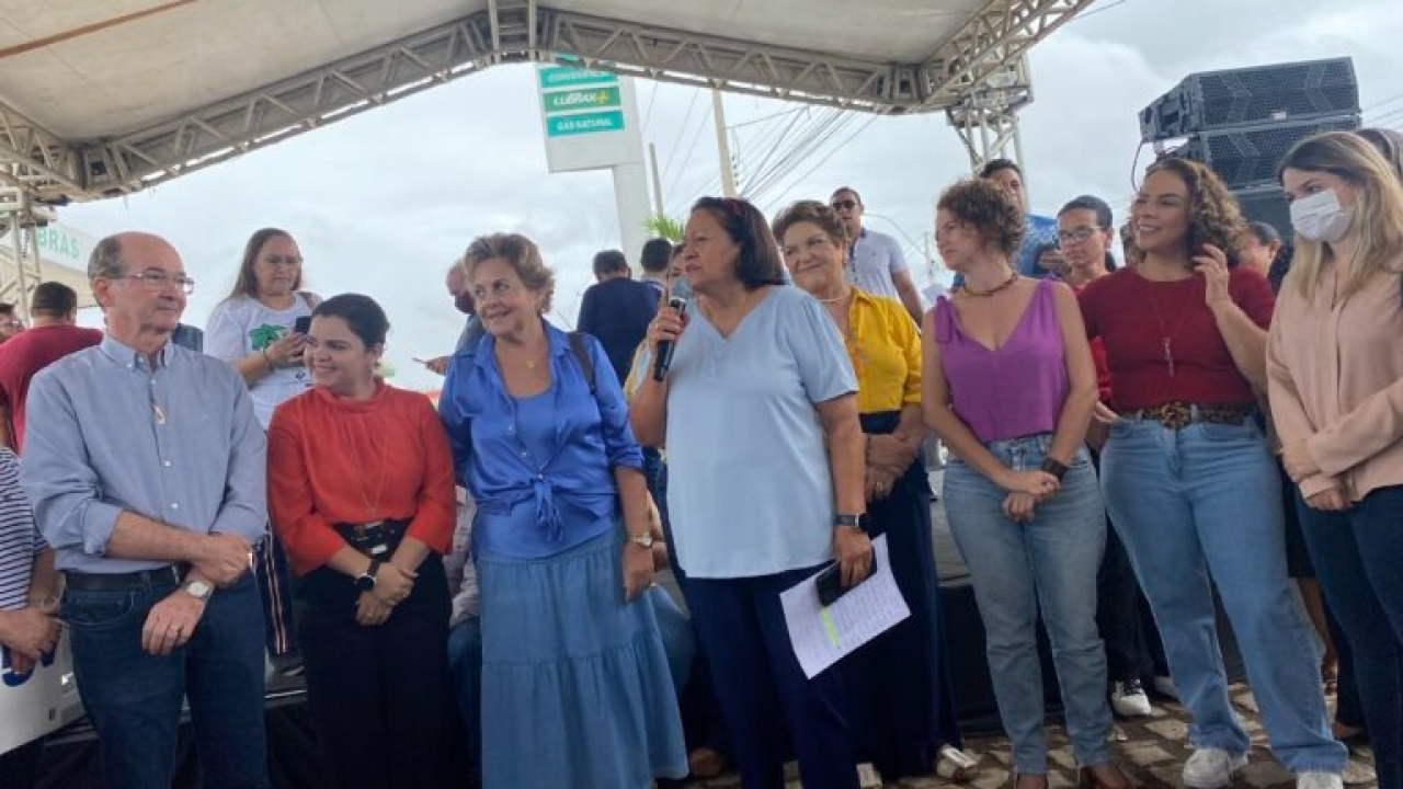 Agenda de Fátima reúne ex-rivais das eleições de 2012 em Mossoró