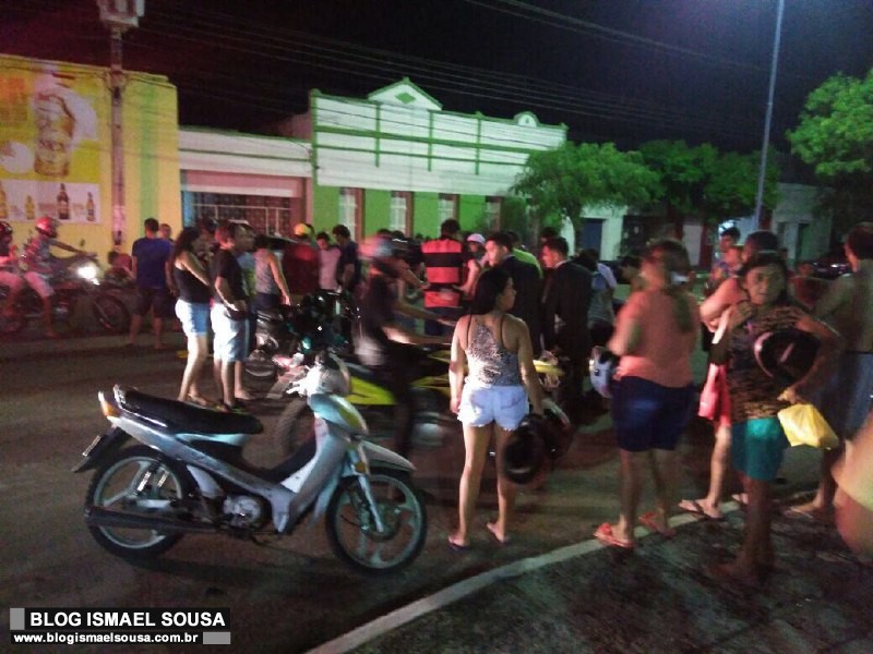 ColisÃ£o entre motos deixa trÃªs feridos no Alto da ConceiÃ§Ã£o