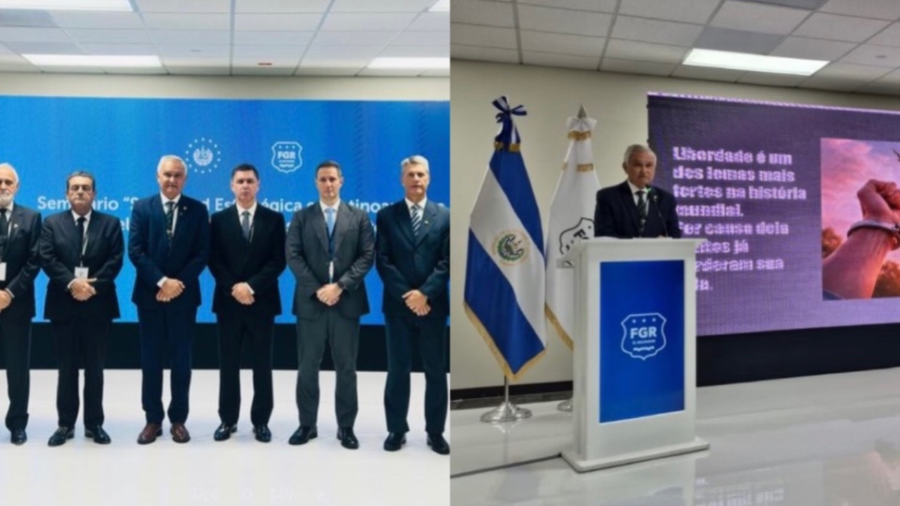 General Girão participa de seminário internacional sobre Segurança Pública em El Salvador