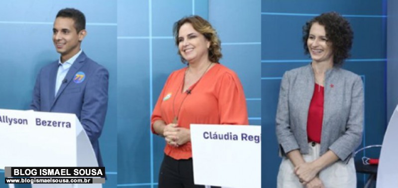 Debate TCM: Allyson, ClÃ¡udia e Isolda batem cabeÃ§a e fortalecem Rosalba