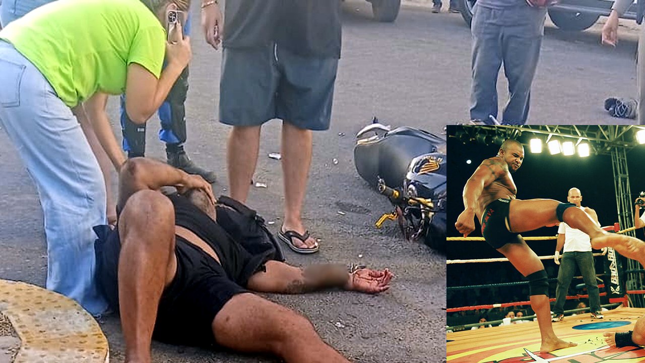 Ex-lutador do UFC e Pride Assuério Silva sofre acidente de moto em Mossoró e tem pé decepado