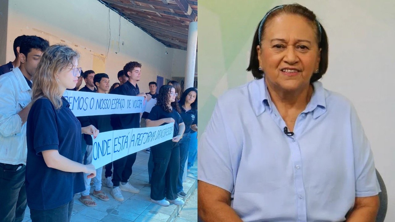 “Cadê a reforma do Aida Ramalho?”: estudantes cobram retomada das obras e transparência do governo Fátima 