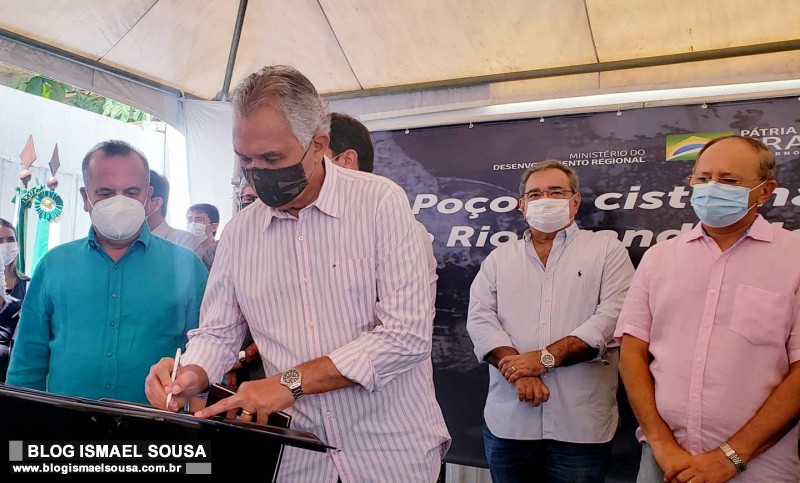 General Girão participa da assinatura da ordem de serviço para instalação de poços e cisternas no RN