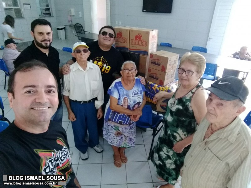 Metaleiros arrecadam produtos de limpeza e alimentos para o Amantino CÃ¢mara