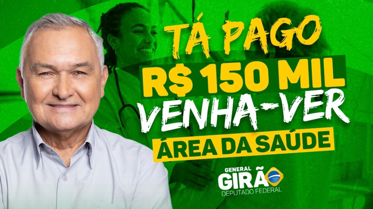 General Girão destina R$ 150 mil para a Saúde de Venha-Ver