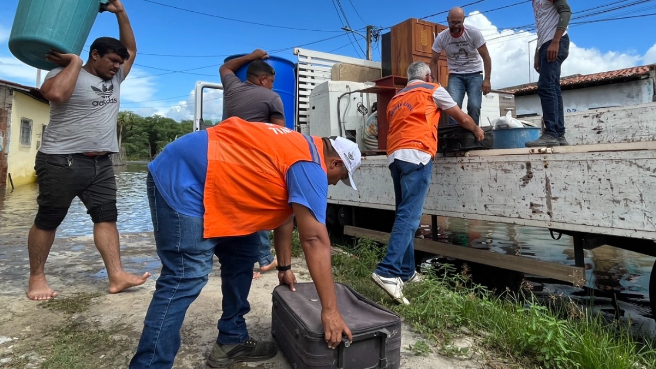 Prefeitura de Mossoró disponibiliza abrigo para acolher famílias da região ribeirinha