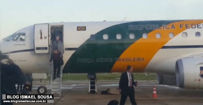 AviÃ£o da FAB desembarca em MossorÃ³ com comitiva presidencial neste domingo