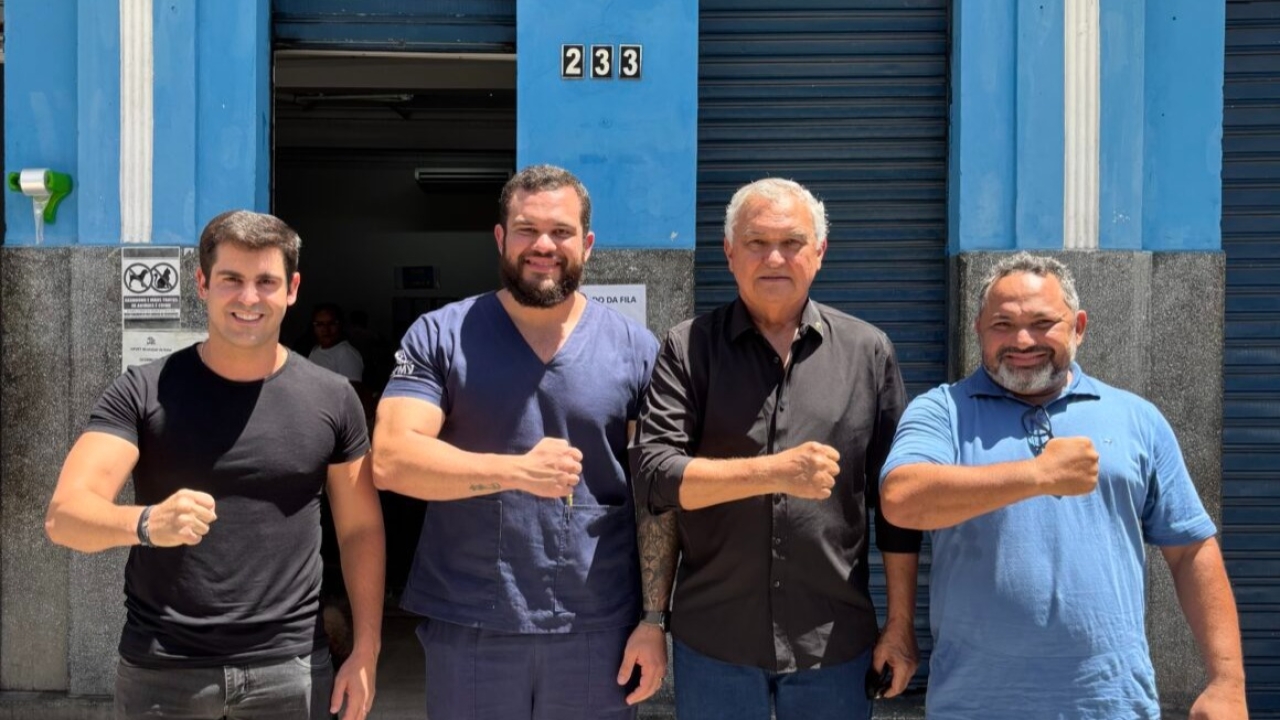 General Girão visita Hospital Veterinário Público de Natal e anuncia investimento de R$ 5 milhões para nova unidade