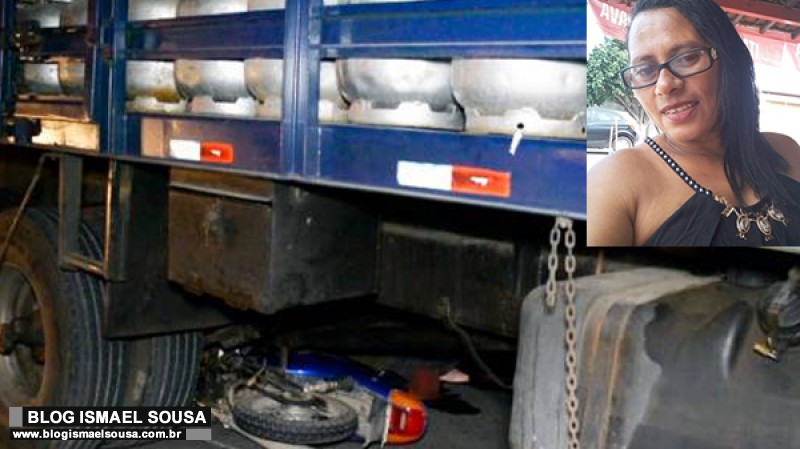 Mulher morre apÃ³s ser atropelada por caminhÃ£o de gÃ¡s em MossorÃ³