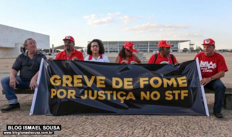 PT sÃ³ conseguiu seis militantes (do MST) para fazer greve de fome por Lula livre