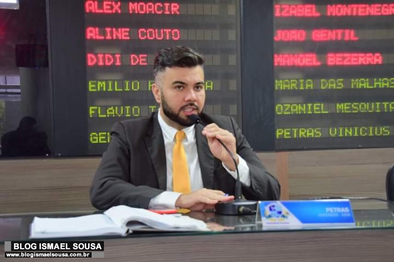 Petras VinÃ­cius Ã© escolhido vereador do ano