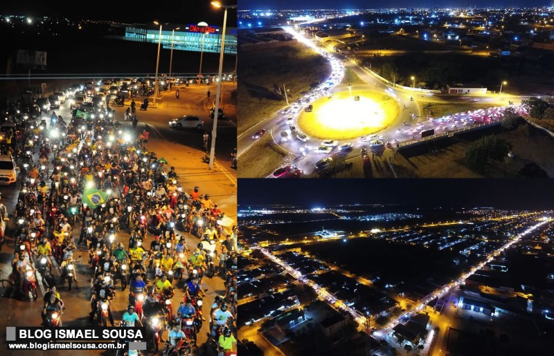 MilitÃ¢ncias de Bolsonaro e Carlos Eduardo promoveram a maior carreata da histÃ³ria de MossorÃ³
