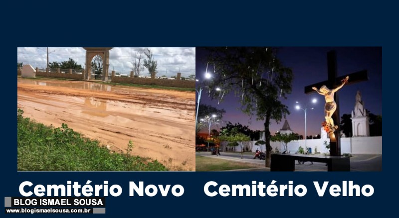 Em MossorÃ³, o cemitÃ©rio Velho tÃ¡ Novo e o cemitÃ©rio Novo tÃ¡ velho