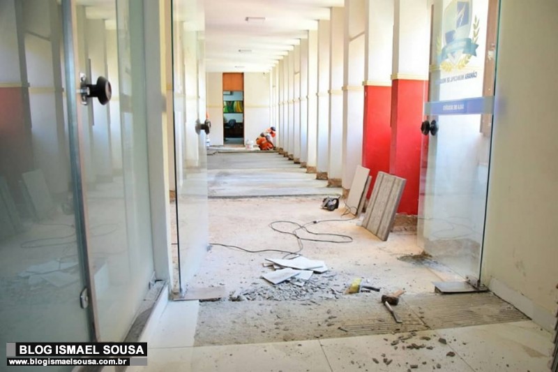 PrÃ©dio da CÃ¢mara Municipal de MossorÃ³ passa por adequaÃ§Ãµes