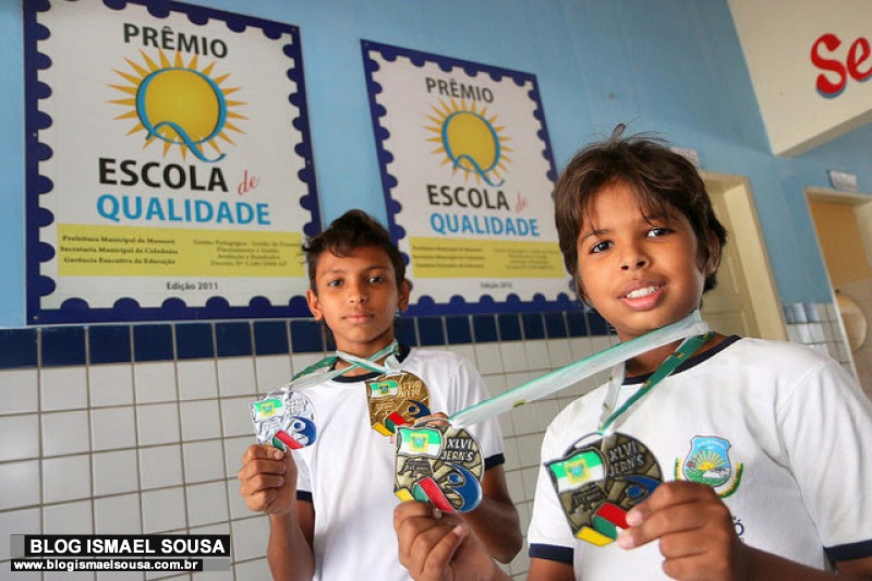 Atletas da Escola Municipal Dinarte Mariz conquistam 14 medalhas no JERNs