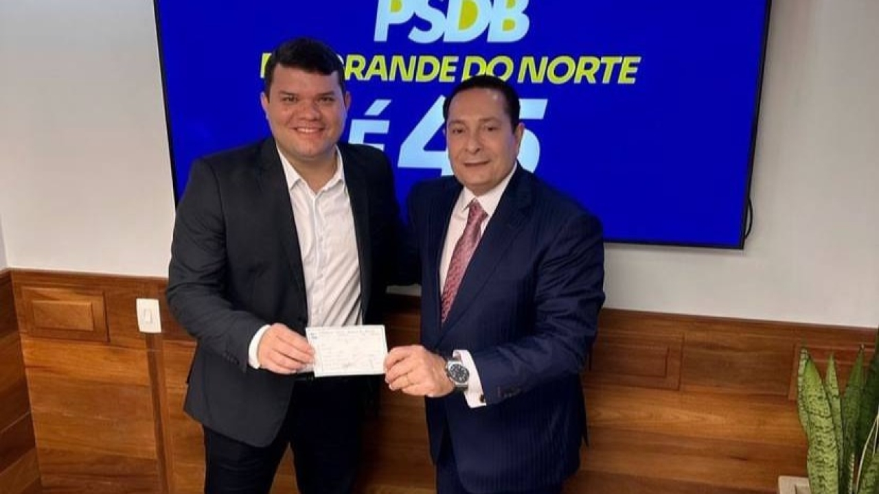Lawrence assume oficialmente o PSDB em Mossoró e partido vai lançar 20 pré-candidatos