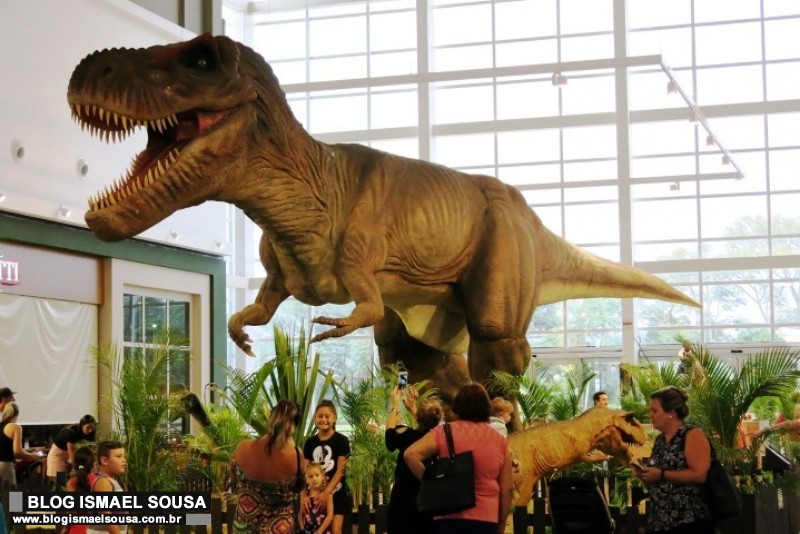 MossorÃ³ recebe exposiÃ§Ã£o inÃ©dita de dinossauros em julho