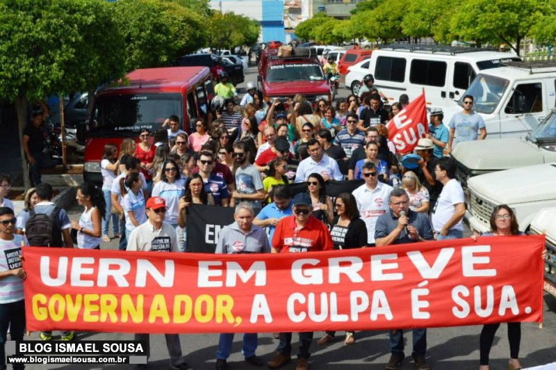 Sindicato diz que Governo demonstra indisposiÃ§Ã£o para negociar com servidores da UERN