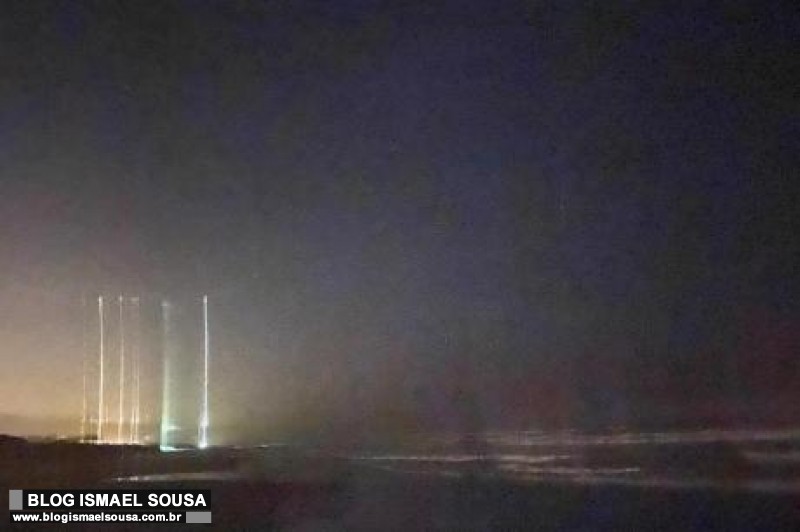 Luz registrada em vÃ­deo no litoral norte do Rio Grande do Sul Ã© um UFO, afirmam ufÃ³logos