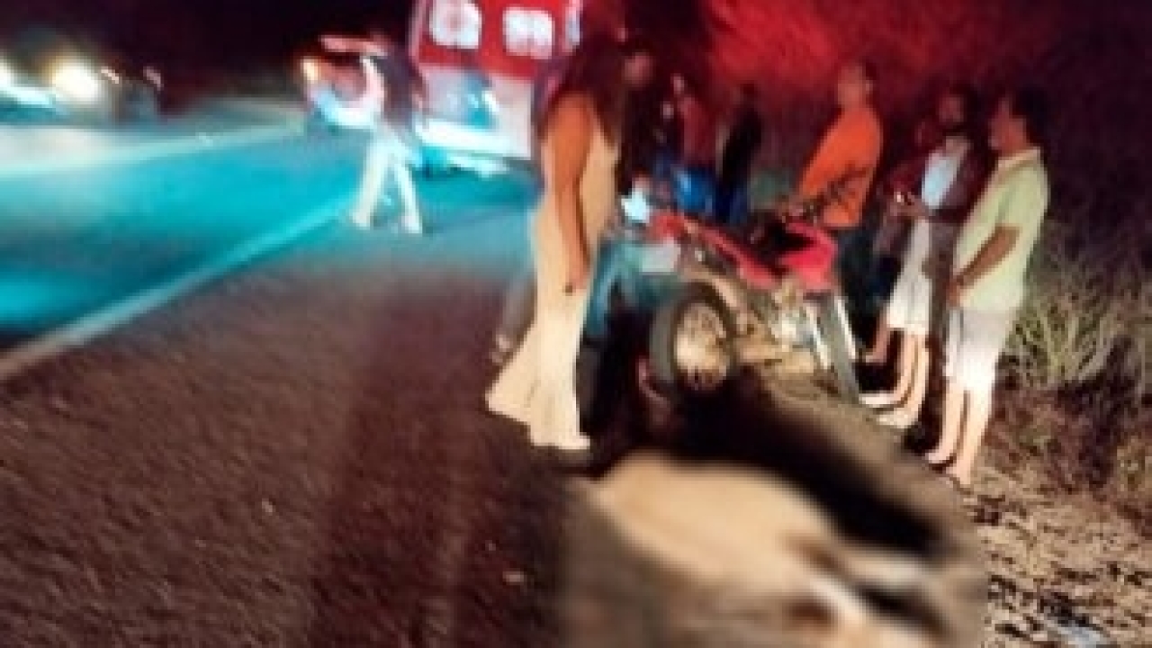 Tragédia: Adolescente que saiu com o pai para comprar material escolar, morre em acidente na BR-110 
