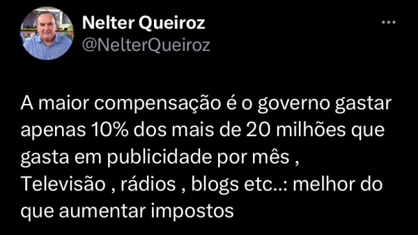 Deputado afirma que Governo Fatima gasta R$ 20 milhões por mês em propaganda