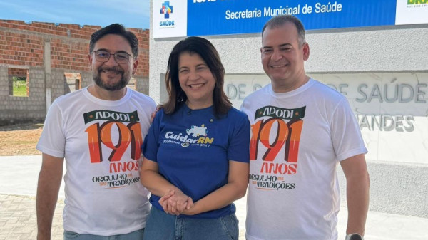 Carla Dickson realiza entrega importante em Apodi e fortalece saúde no RN com ações do programa Cuidar RN