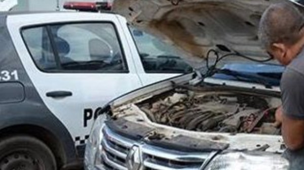 Policiais denunciam viaturas sucateadas no RN