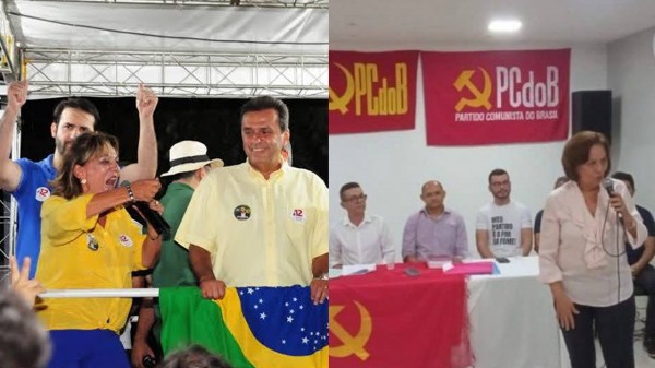 Do bolsonarismo ao comunismo: a trajetória política de Rosalba nos últimos anos