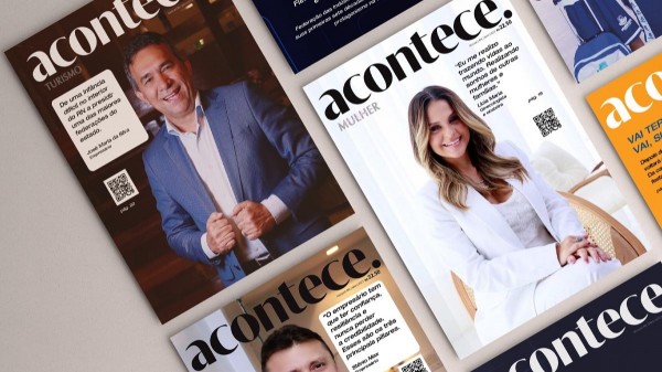 Revista Acontece lança edições do primeiro semestre na sexta-feira, 28