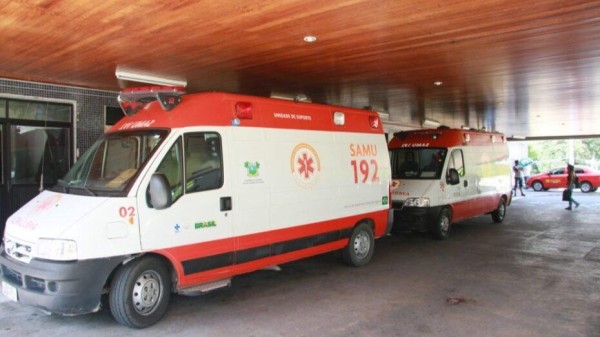 Rede de gás se rompe no Hospital Walfredo Gurgel, em Natal