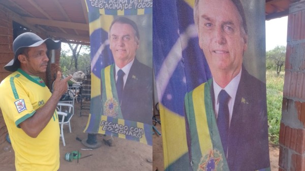 'Foi o único que fez por todos”': agricultor exalta Bolsonaro e espera com entusiasmo agenda no RN