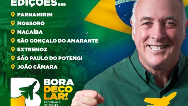 BORA DECOLAR com Coronel Hélio CONFIRMADO para mais sete cidades