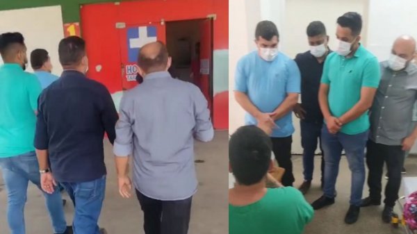 Vereadores encontram cenário de abandono durante fiscalização no HRTM
