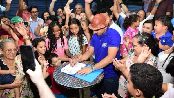 Allyson anuncia início da construção de creche na Maísa