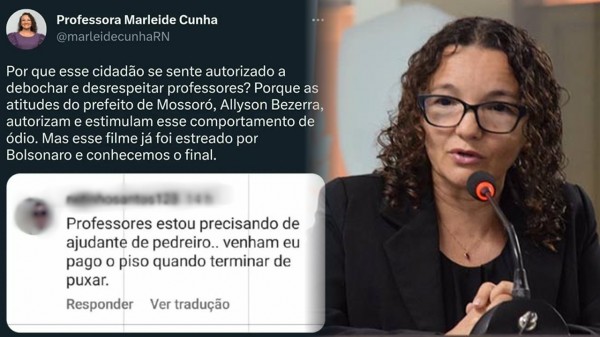 Vereadora do PT culpa Bolsonaro por deboche de internauta contra professores em greve