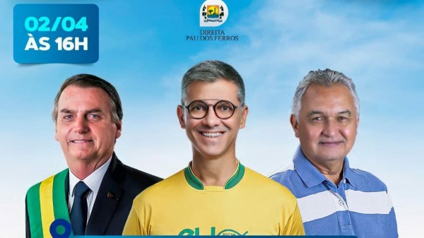 Conservadores vão realizar encontro em Pau dos Ferros com principais nomes da direita do RN