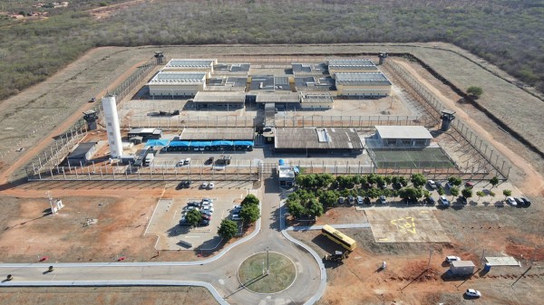Após dois anos da fuga, obras da Muralha do Presídio Federal de Mossoró estão paradas
