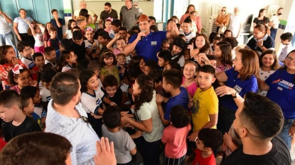 Allyson anuncia festa para crianças na Estação das Artes e transporte gratuito no dia 12
