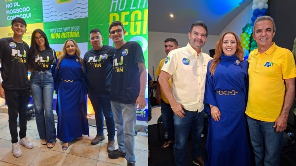Ludimilla prestigia posse de Jorge do Rosário e destaca força da juventude do PL em Mossoró
