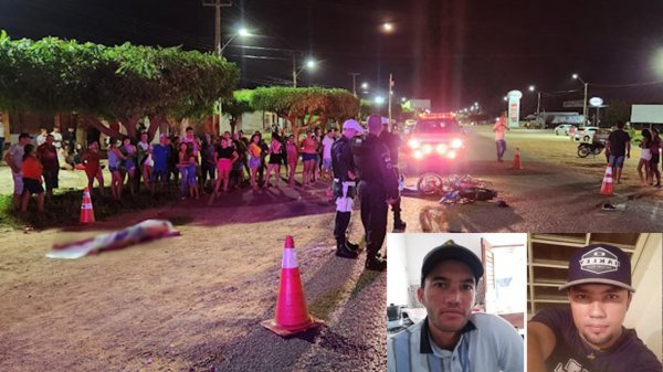 Colisão entre motos deixa dois mortos em Baraúna