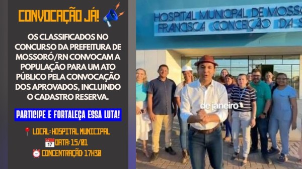 Inauguração do Hospital Municipal de Mossoró será marcada por protestos